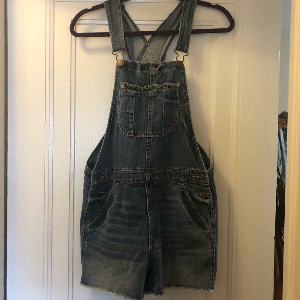 Denim Shortalls